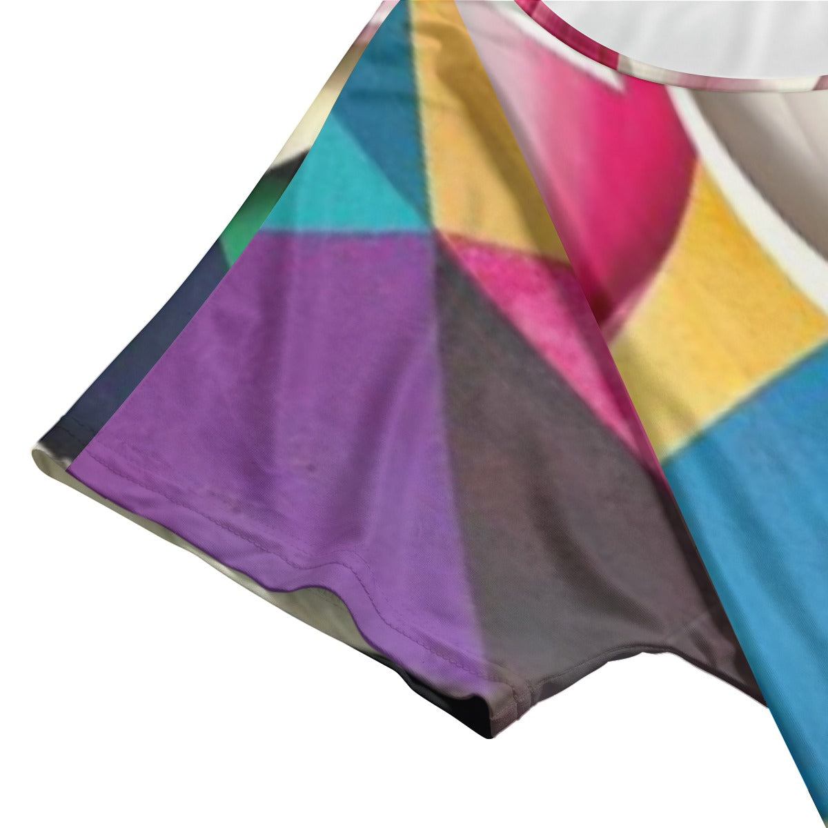 Lotus Geometry Flow Dress