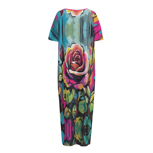 Bloom in Power Maxi Dress