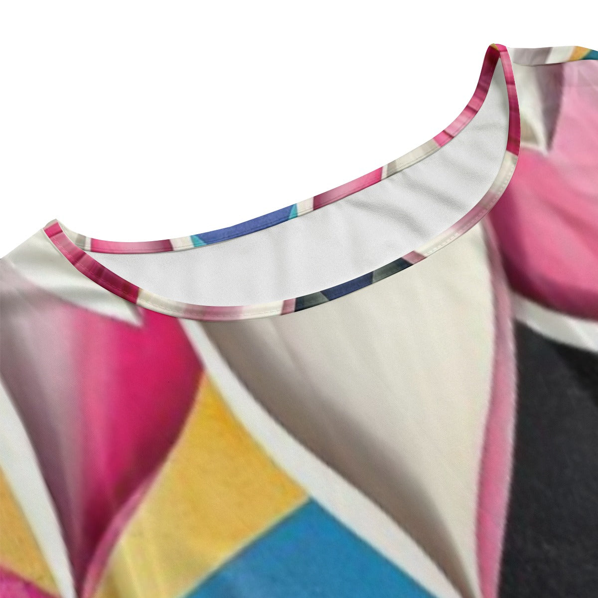 Lotus Geometry Flow Dress